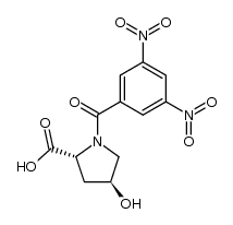 trans-1-(3,5-dinitro-benzoyl)-4-hydroxy-D-proline