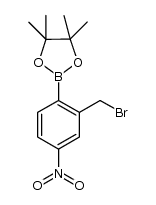 2-(2-bromomethyl-4-nitrophenyl)-4,4,5,5-tetramethyl-[1,3,2]dioxaborolane