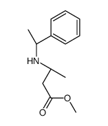 Methyl (3S)-3-{[(1S)-1-phenylethyl]amino}butanoate