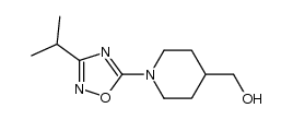 [1-(3-异丙基-[1,2,4]噁二唑-5-基)哌啶-4-基]甲醇