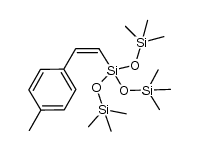 (Z)-2-(4-methylphenyl)-1-[tris(trimethylsilyloxy)silyl]ethene