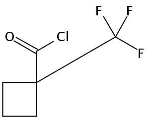 1-三氟甲基环丁甲酰氯