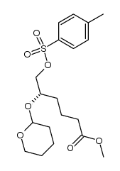 methyl 5(S)-(tetrahydropyranyloxy)-6-[(tolylsulfonyl)oxy]hexanoate