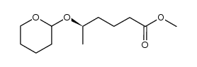 methyl 5(R)-(tetrahydropyranyloxy)-hexanoate