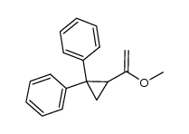 1,1-diphenyl-2-(1-methoxyethenyl)cyclopropane