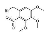 1-(bromomethyl)-3,4,5-trimethoxy-2-nitrobenzene