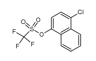 4-chloro-1-naphthyl trifluoromethanesulfonate