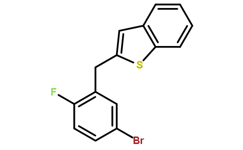2-[(5-溴-2-氟苯基)甲基]-苯并[b]噻吩