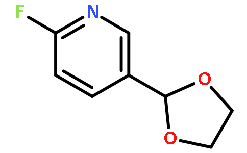 5-(1,3-Dioxolan-2-yl)-2-fluoropyridine