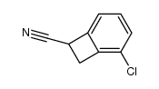 3-chloro-1,2-dihydrocyclobutabenzene-1-carbonitrile