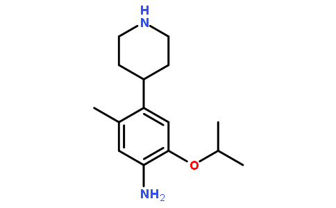 2-异丙氧基-5-甲基-4-哌啶-苯胺