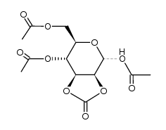 1,4,6-Tri-O-acetyl-2,3-O-carbonyl-αβ-D-mannose