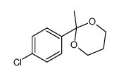 2-(4-chlorophenyl)-2-methyl-1,3-dioxane