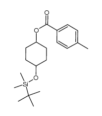 4-(tert-butyldimethylsilyloxy)cyclohexyl 4-methylbenzoate