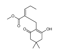 (E)-2-((2-羟基-4,4-二甲基-6-氧代-1-环己烯)甲基)-2-戊酸甲酯