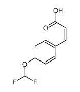 3-[4-(difluoromethoxy)phenyl]prop-2-enoic acid