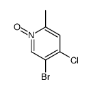 5-bromo-4-chloro-2-methyl-1-oxidopyridin-1-ium