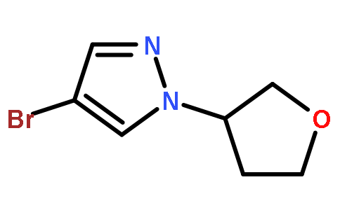 4-溴-1-(四氢呋喃-3-基)-1H-吡唑
