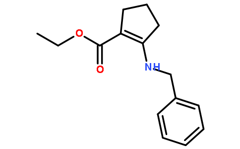 ethyl 2-(benzylamino)cyclopentene-1-carboxylate