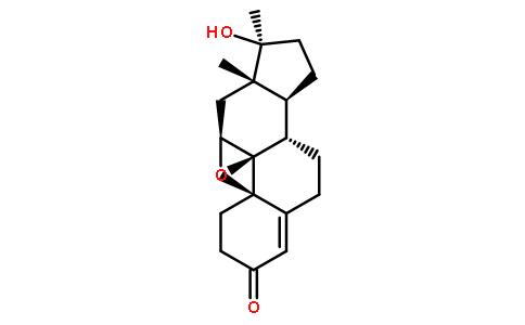 9|A,11|A-epoxy-17|A-hydroxy-17-methylandrost-4-en-3-one