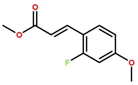 2-氟-4-甲氧基肉桂酸甲酯