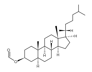 3β-formyloxy-5αH-cholestane