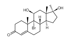 9-bromo-11β,17β-dihydroxy-17α-methyl-androst-4-en-3-one