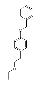 1-(benzyloxy)-4-(2-ethoxyethyl)benzene
