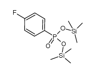 4-fluorophenyl-phosphonic acid bis(trimethylsilyl) ester