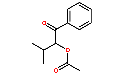 (3-methyl-1-oxo-1-phenylbutan-2-yl) acetate
