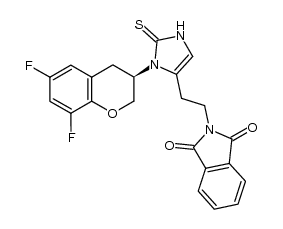 (R)-2-{2-[3--(6,8-difluorochroman-3-yl)-2-thioxo-2,3-dihydro-1H-imidazol-4-yl]ethyl}isoindole-1,3-dione