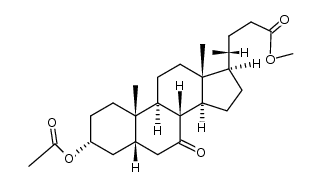 methyl 3α-acetoxy-7-oxo-5β-cholan-24-oate