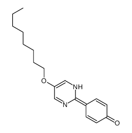 4-(5-octoxy-1H-pyrimidin-2-ylidene)cyclohexa-2,5-dien-1-one