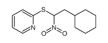 2-(2-cyclohexyl-1-nitroethyl)sulfanylpyridine