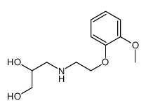 3-[2-(2-methoxyphenoxy)ethylamino]propane-1,2-diol