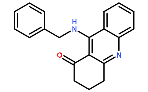 3,4-二氢-9-[(苯基甲基)氨基]-1(2H)-吖啶酮