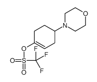 (4-morpholin-4-ylcyclohexen-1-yl) trifluoromethanesulfonate