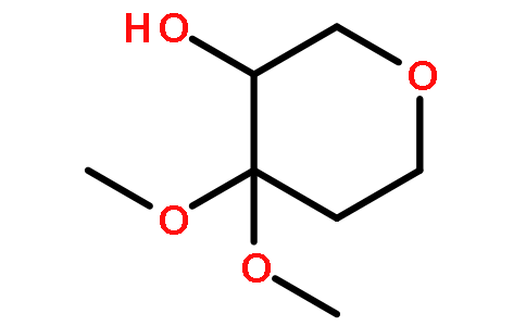 4,4-二甲氧基-四氢-2H-吡喃-3醇