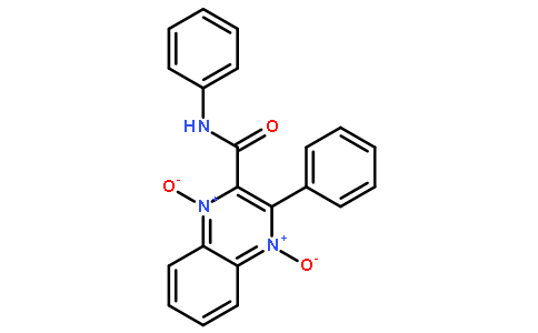 1-oxido-4-oxo-N,3-diphenylquinoxalin-4-ium-2-carboxamide