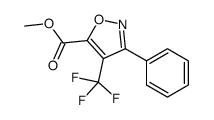 methyl 3-phenyl-4-(trifluoromethyl)-1,2-oxazole-5-carboxylate