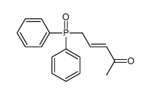 5-diphenylphosphorylpent-3-en-2-one