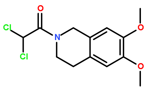 2,2-dichloro-1-(6,7-dimethoxy-3,4-dihydro-1H-isoquinolin-2-yl)ethanone