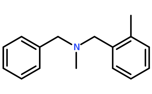N-methyl-N-[(2-methylphenyl)methyl]-1-phenylmethanamine