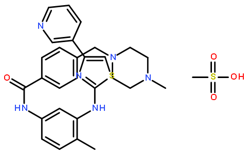 4-[(4-甲基-1-哌嗪基)甲基]-N-[4-甲基-3-[[4-(3-吡啶基)-2-噻唑基]氨基]苯基]-甲基磺酰基苯胺
