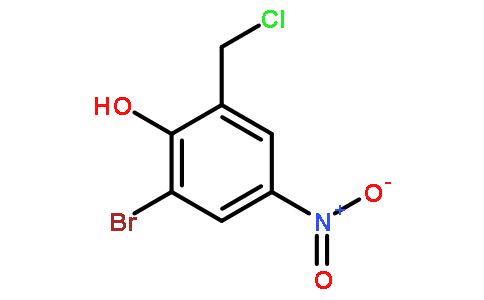 2-bromo-6-(chloromethyl)-4-nitrophenol