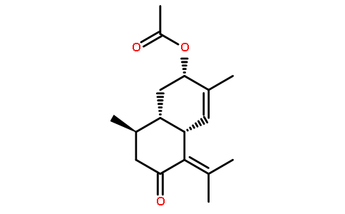 3-乙酰氧基-4,7(11)-杜松萜二烯-8-酮对照品(标准品) | 104975-02-2