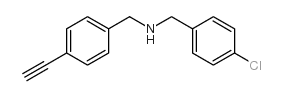 4-氯-N-[(4-乙炔基苯基)甲基]苯甲胺