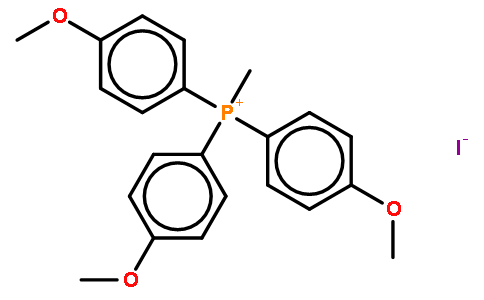 磷, 三(4-甲氧苯基)甲基-,  碘化
