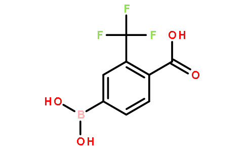 4-二羟硼基-2-(三氟甲基)苯甲酸