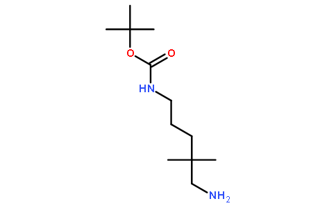 (5-氨基-4,4-二甲基戊基)氨基甲酸叔丁酯